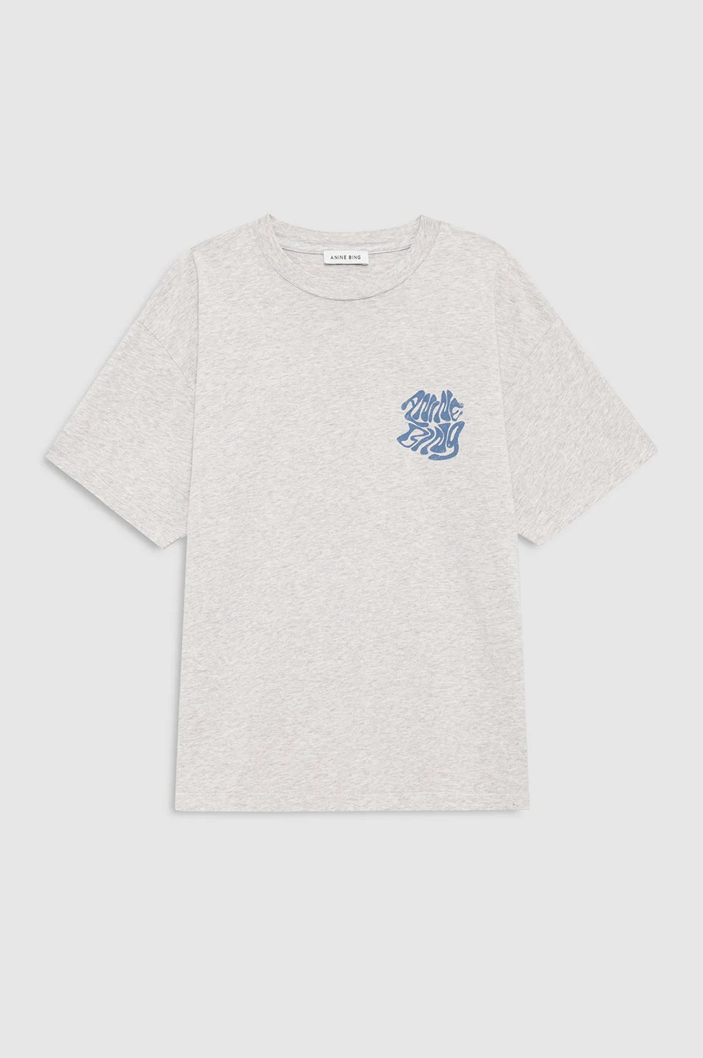 Cade Tee Wave - Heather Grey - 1