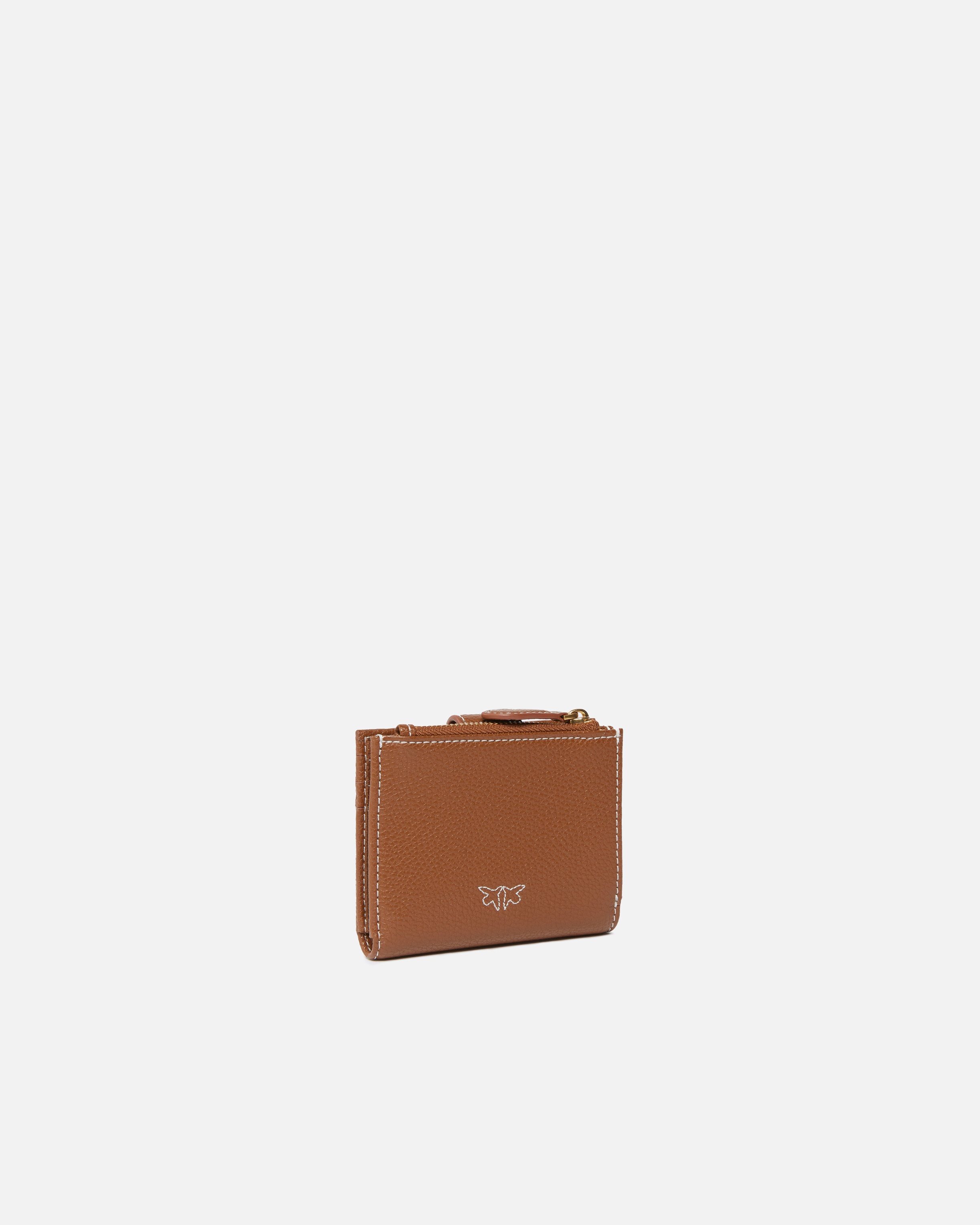 SMALL TUMBLED LEATHER WALLET - 2