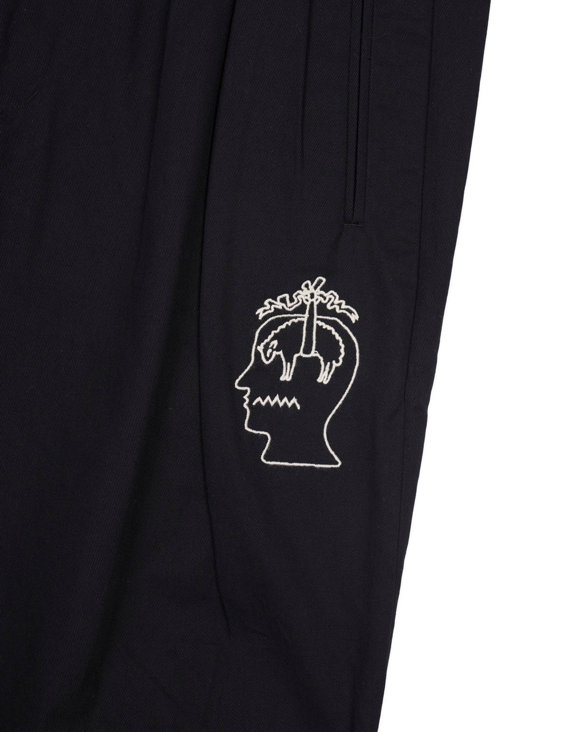 Brooks Brothers California Pleated Chino Trouser - Black - 5