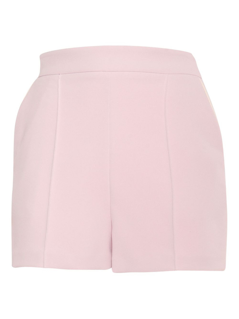 side-stripe stretch shorts 1