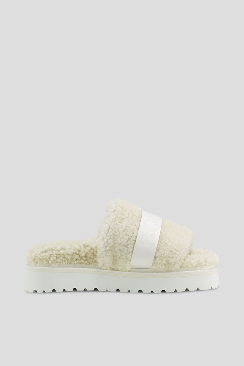BOGNER Granada Slides in Off-white outlook