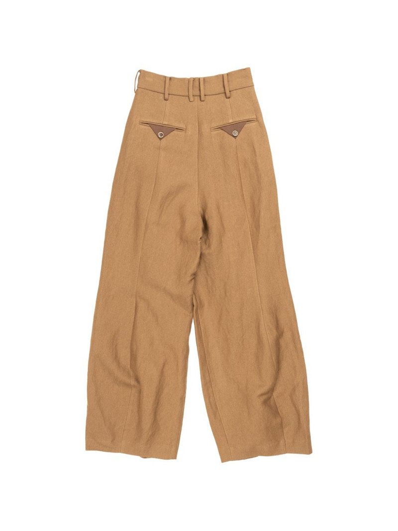 UMA WANG pleated trousers outlook