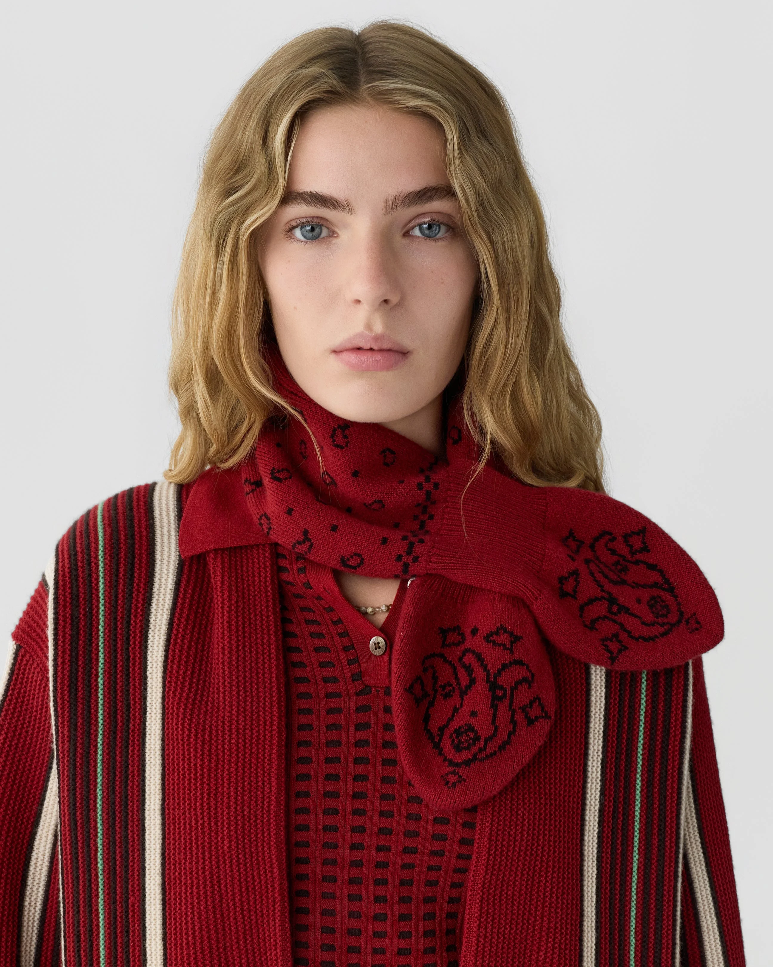 Bandana Bowtie Scarf - 1