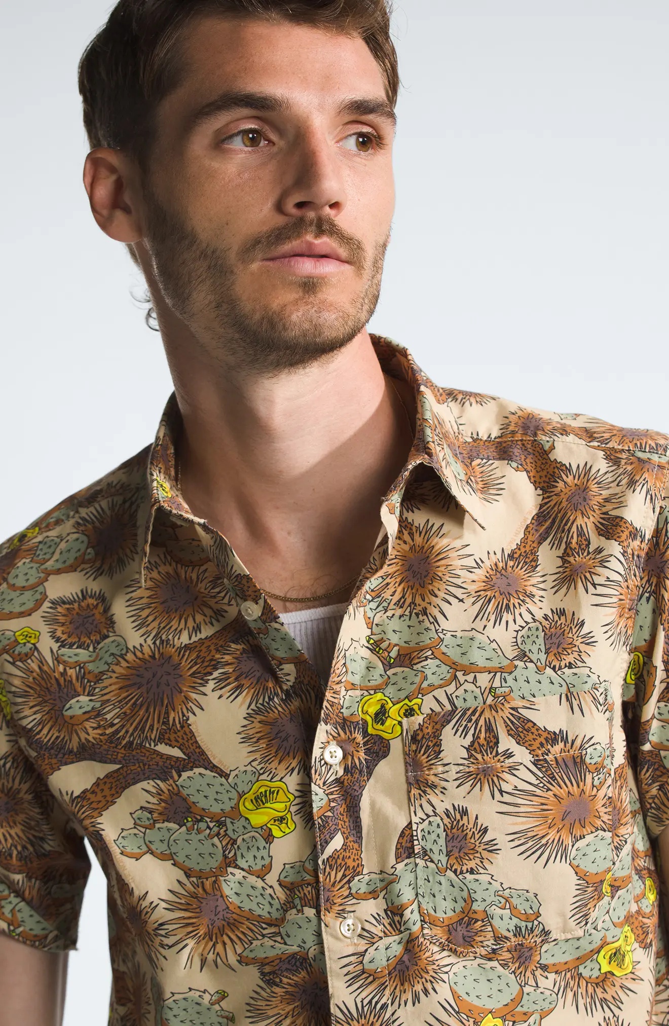 Baytrail Pattern Short Sleeve Button-Up Shirt - 4