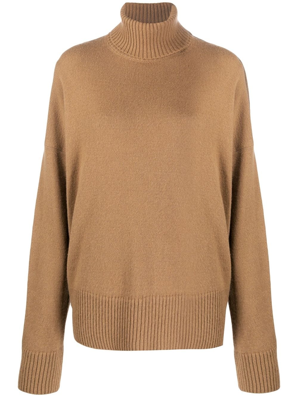 oversized turtle neck jumper - 1