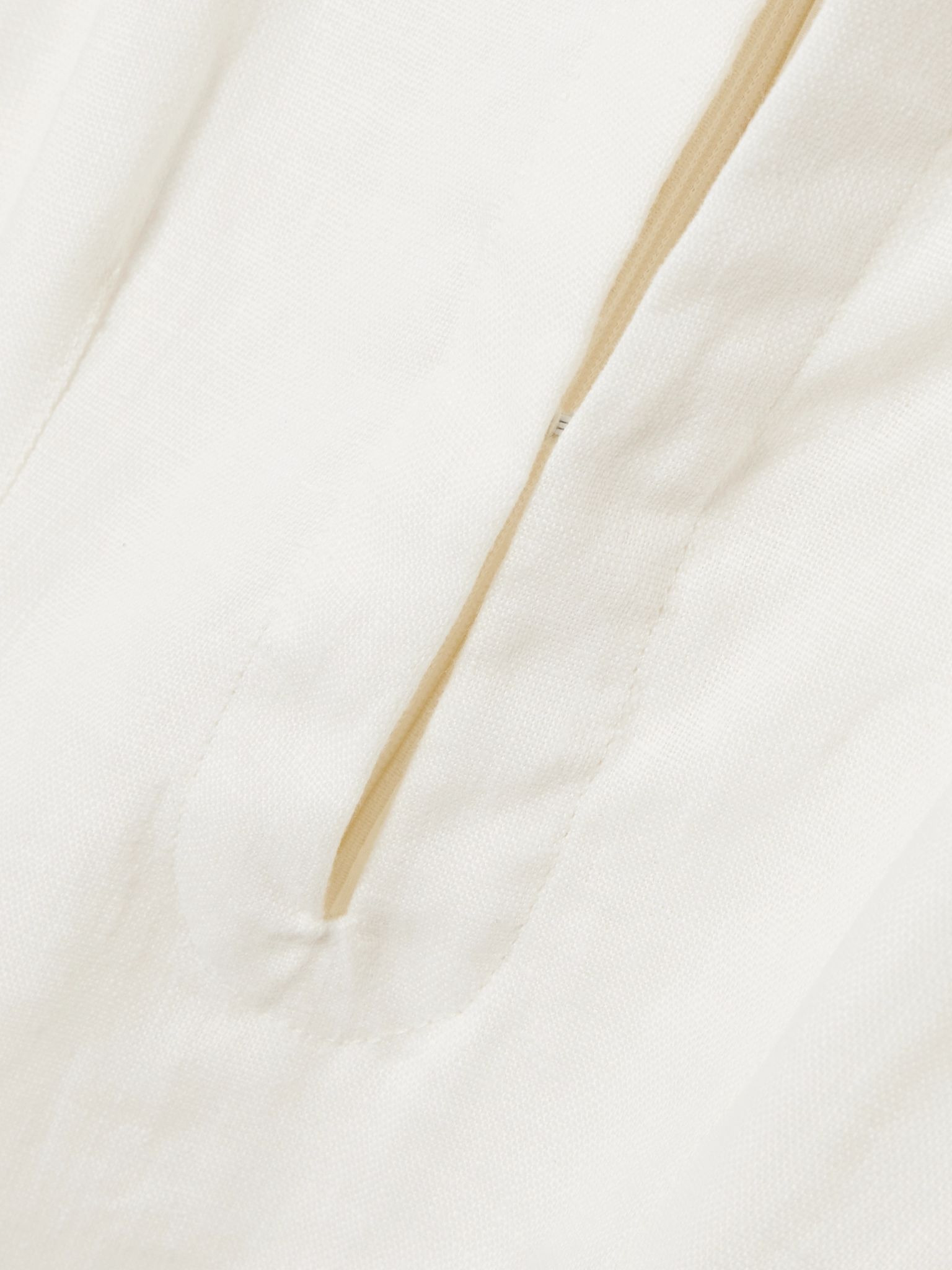 Melia linen maxi dress White - 4