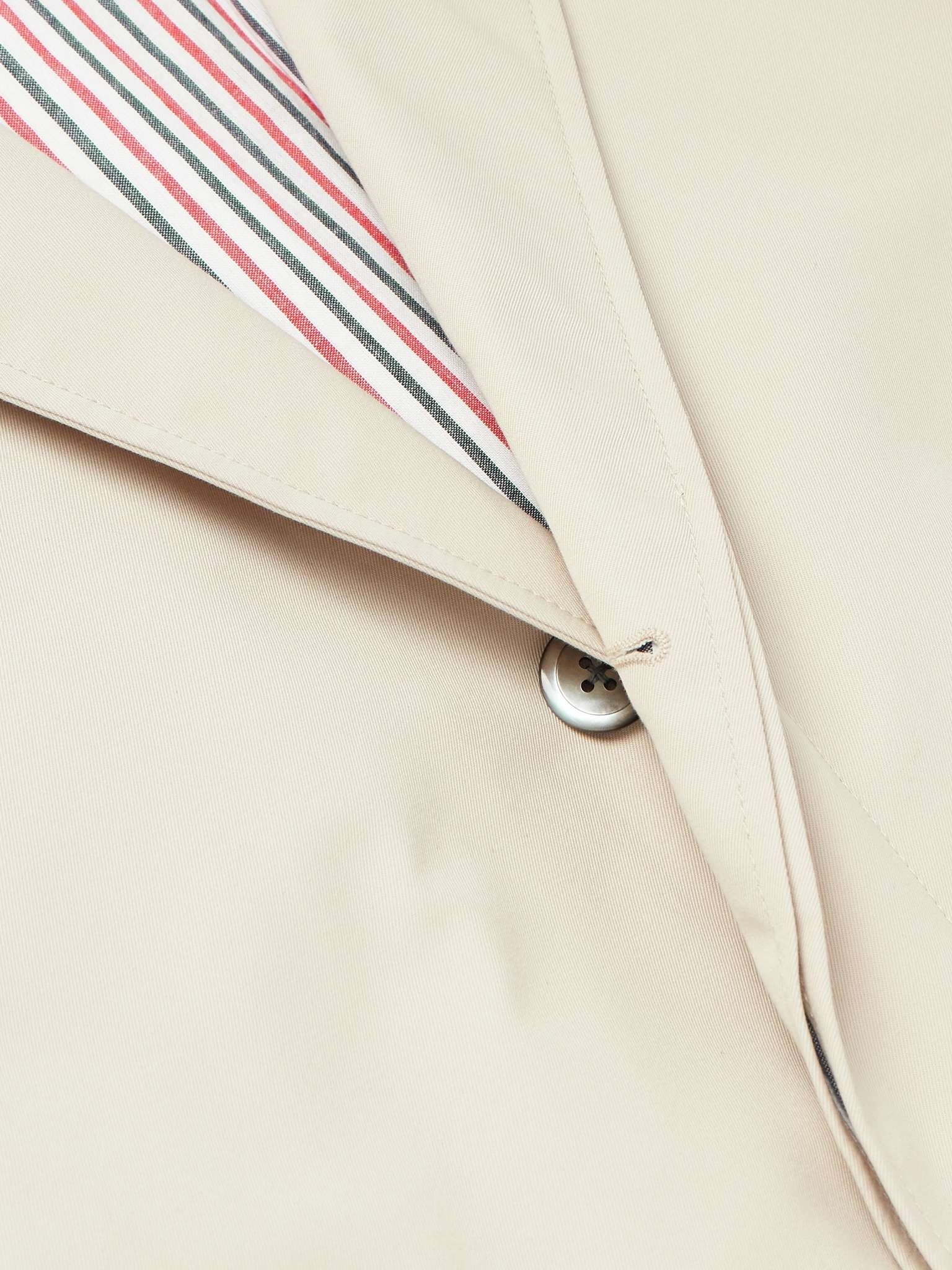 Twill Trench Coat - 4