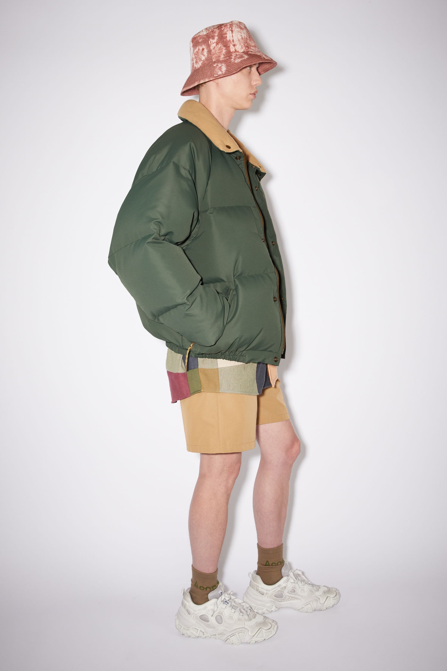 Down puffer jacket - Green - 4