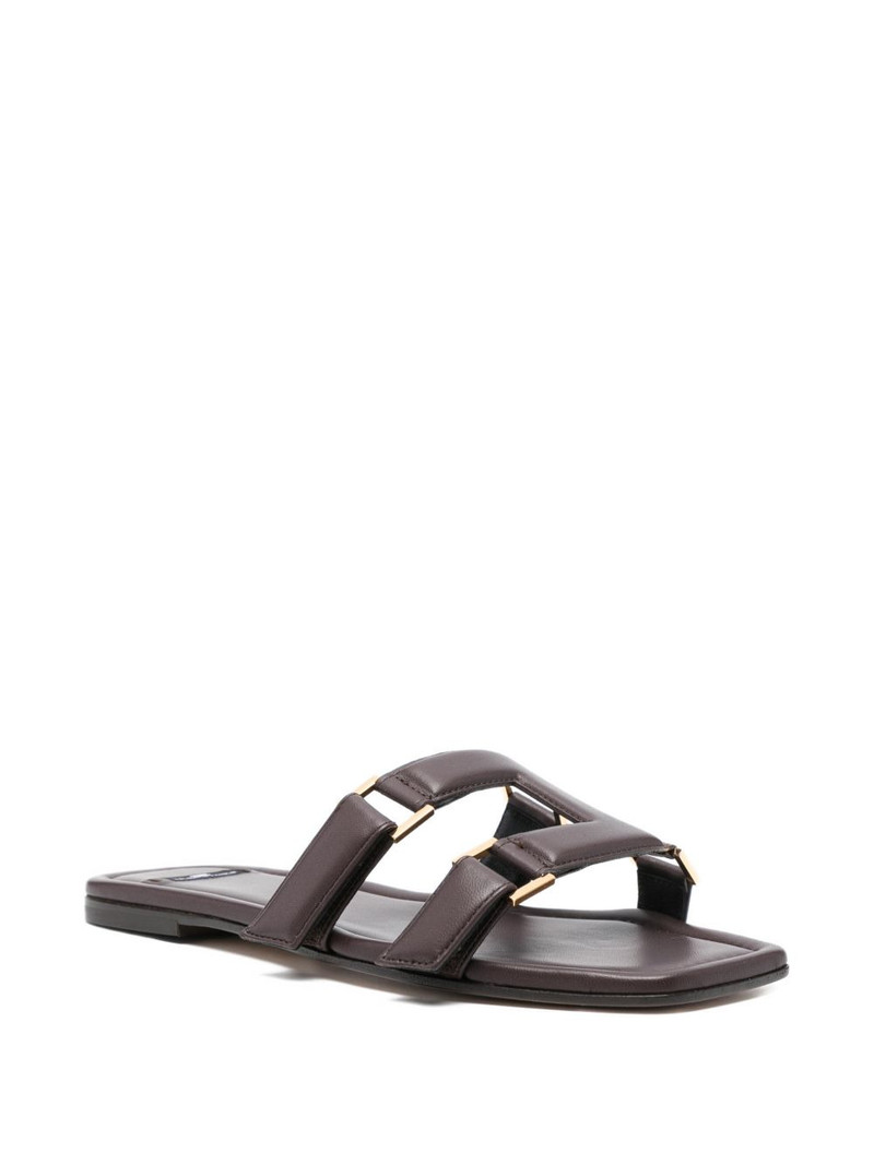 ELISABETTA FRANCHI buckle strap sandals outlook