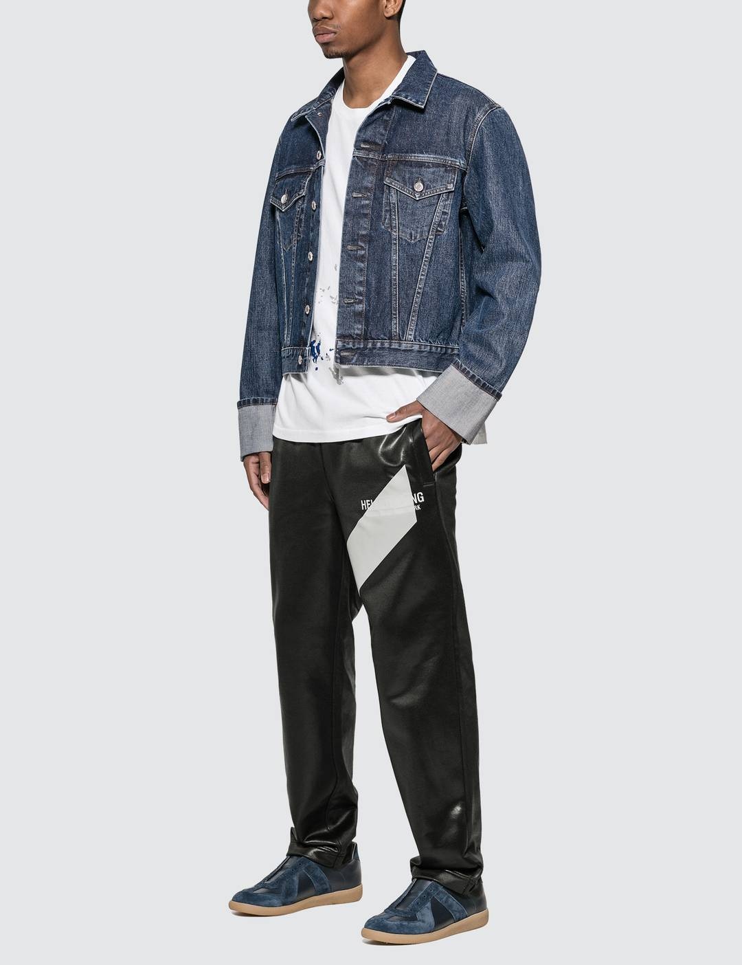 Cuffed Monogram Masc Trucker Jean Jacket - 4