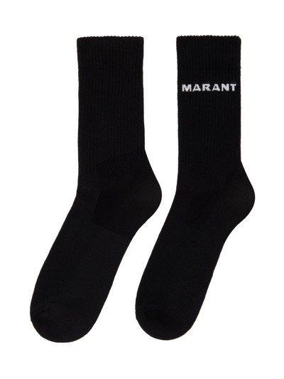 Isabel Marant Black Dawi Socks outlook