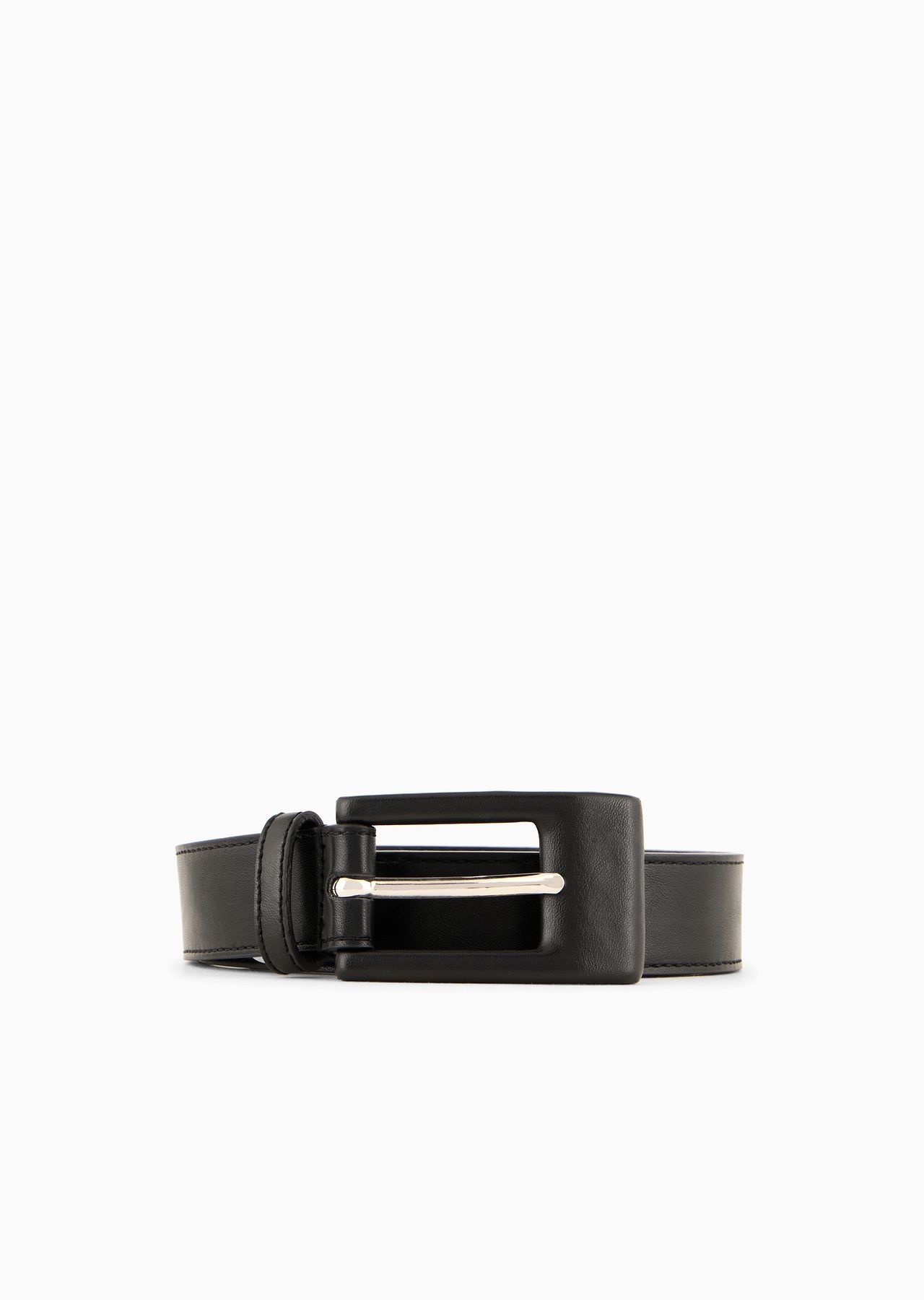 Nappa leather-effect belt - 1