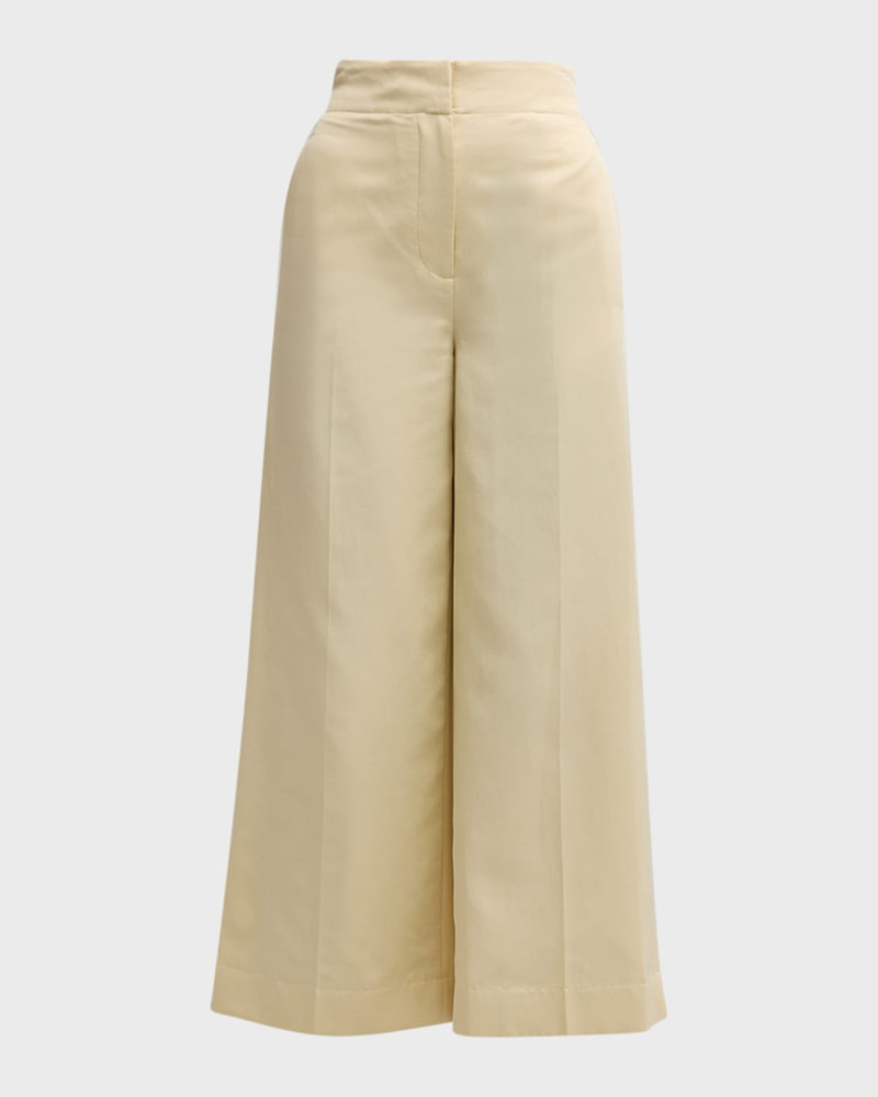 JOSEPH Thurlow High-Rise Wide-Leg Trousers outlook