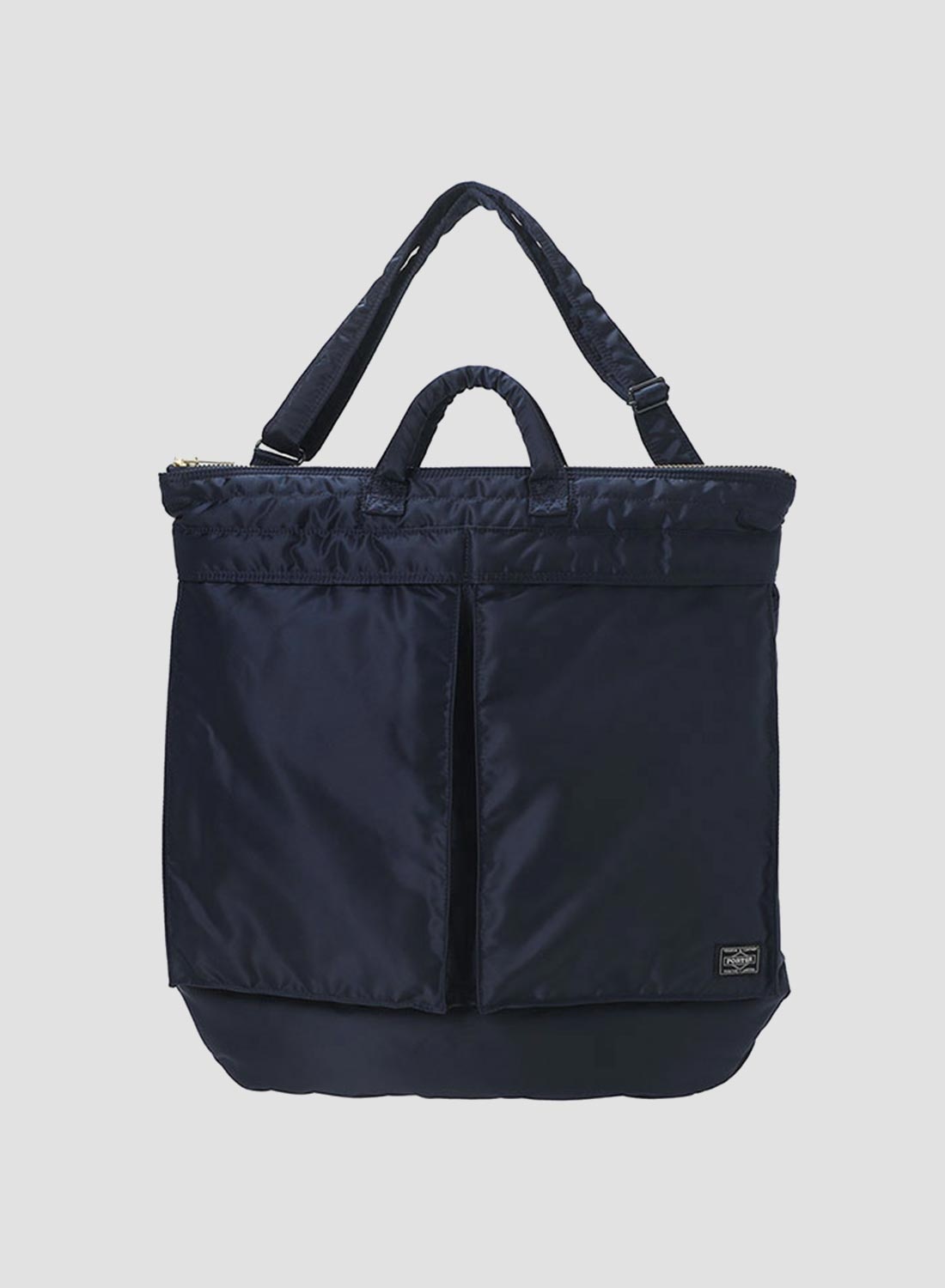 Porter-Yoshida & Co Tanker 2-Way Helmet Bag in Iron Blue - 3