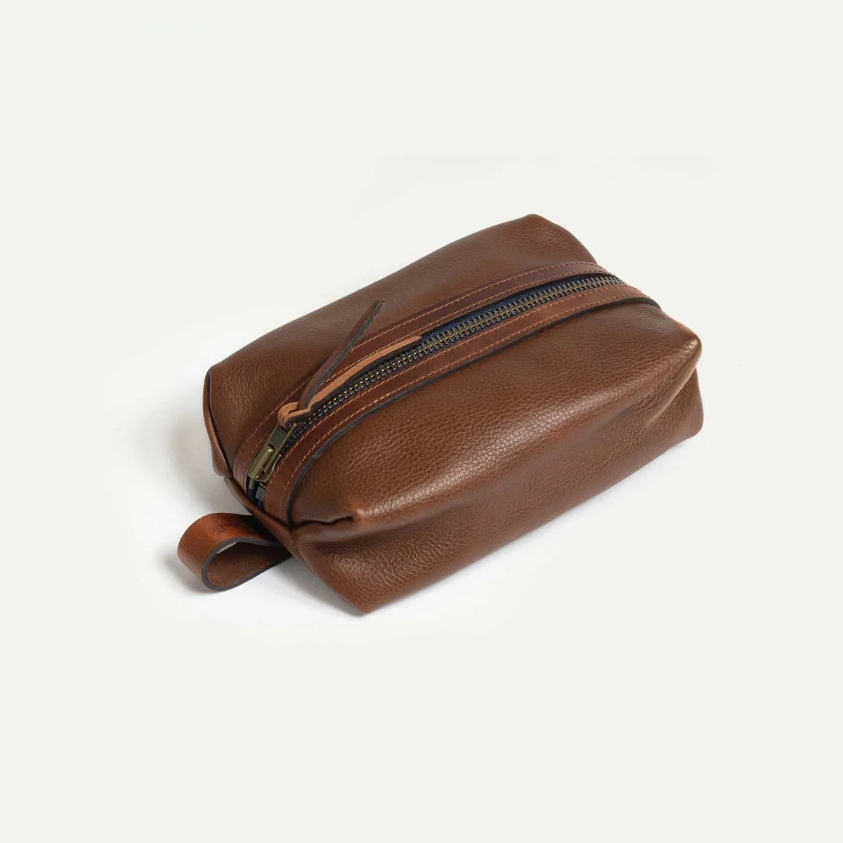 ZAZOU TOILETRY CASE - AMBER BROWN - 1