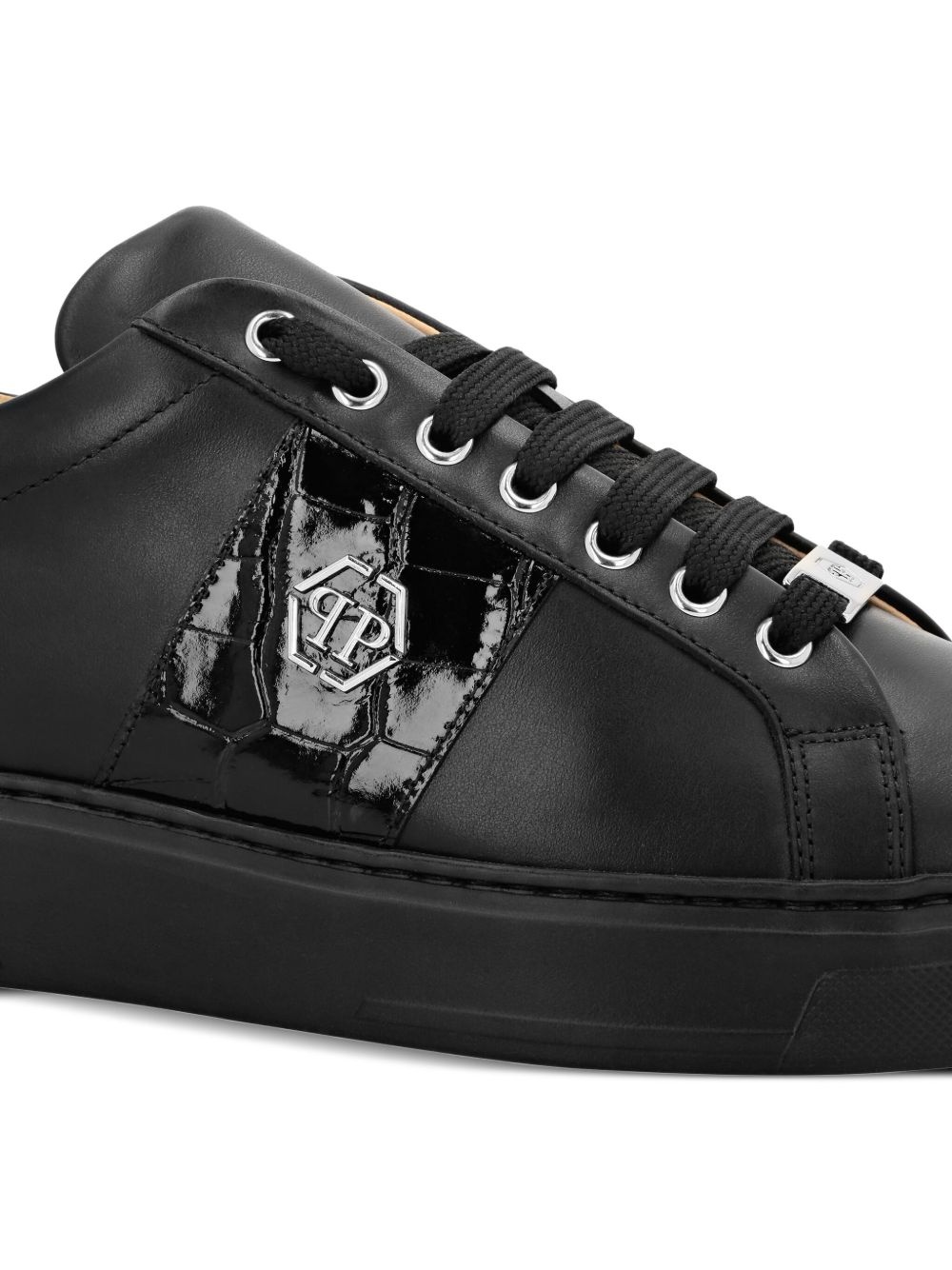 Hexagon low-top sneakers - 4