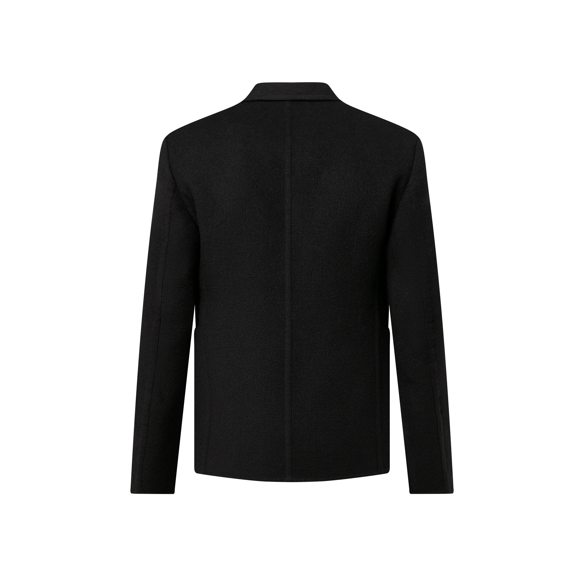 Double Face Cashmere And Wool Blend Blazer - 3