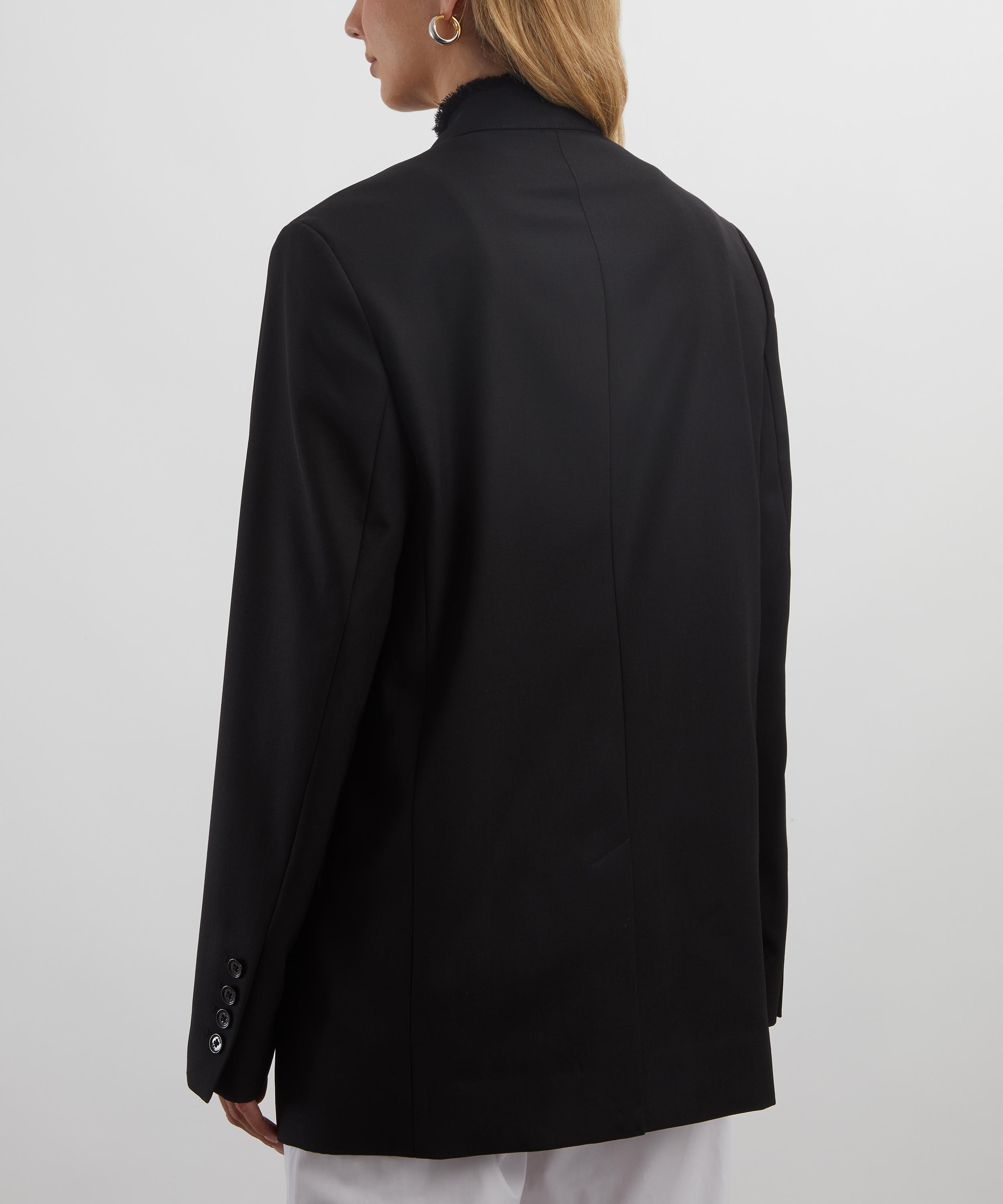 Raw Lapel Jacket - 4