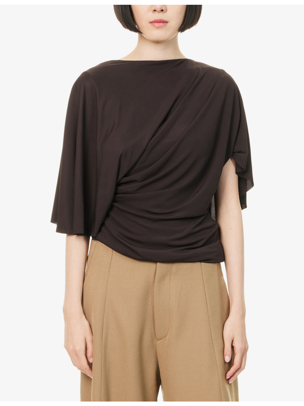 Fluted Woven Top - 3