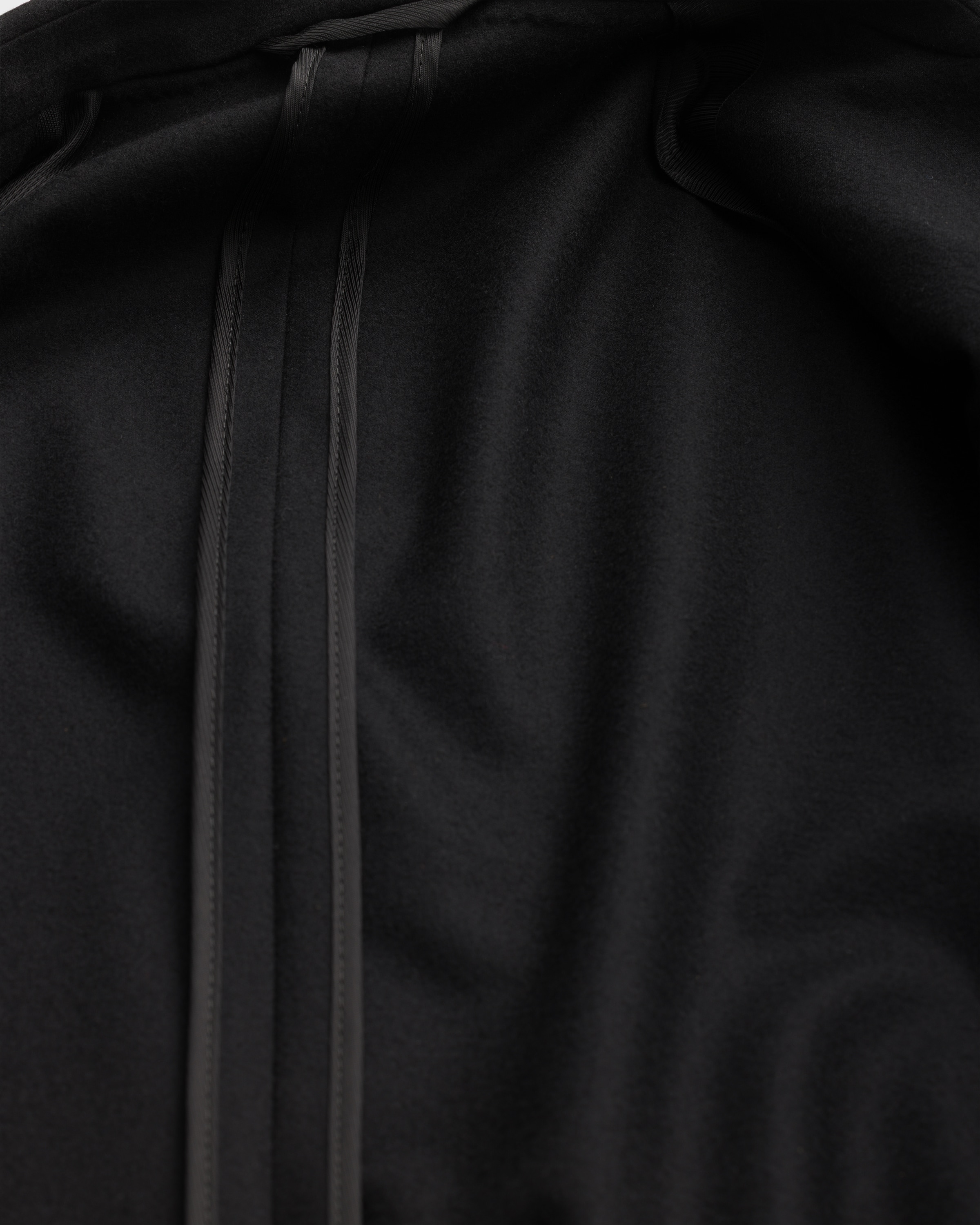 Single-breasted wool blend jacket - 6