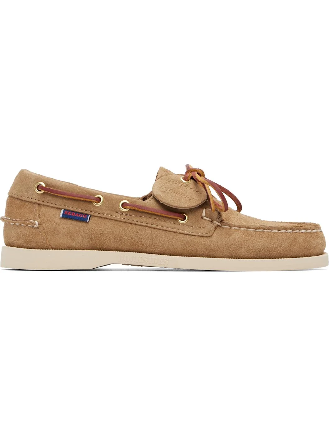 Beige Portland Artisan Ox Boat Shoes - 1