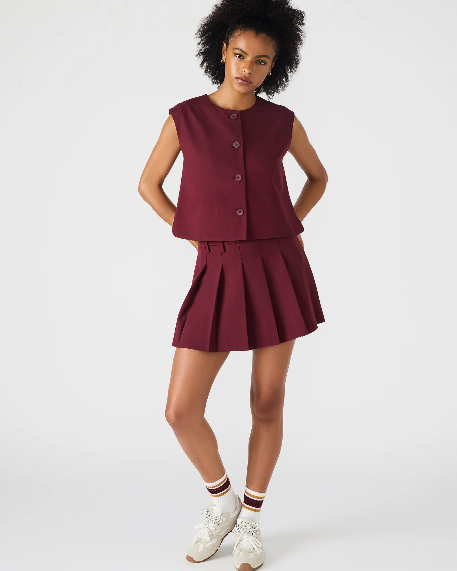 MARGO SKIRT WINE - 1
