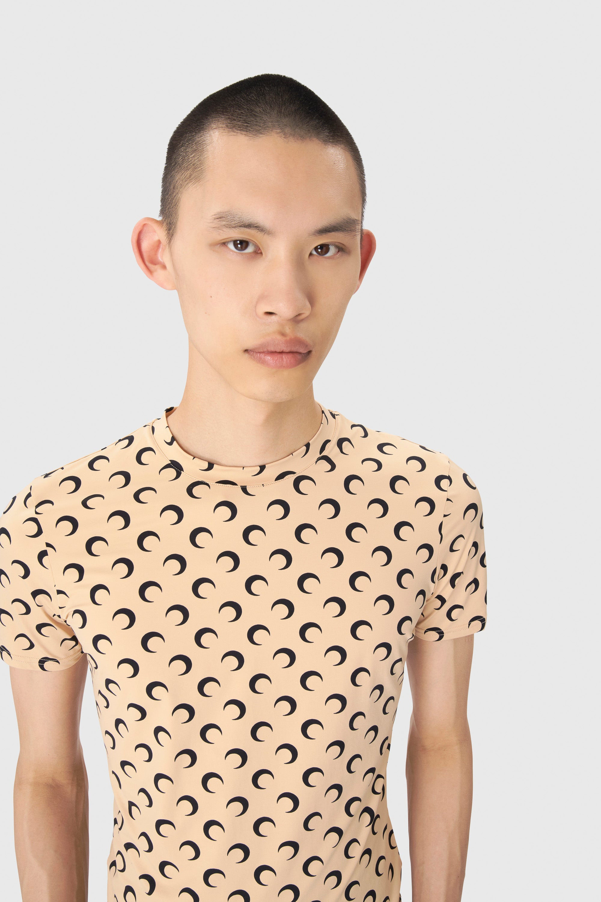 Recycled Moon Jersey Second Skin Short Sleeves Top - 3