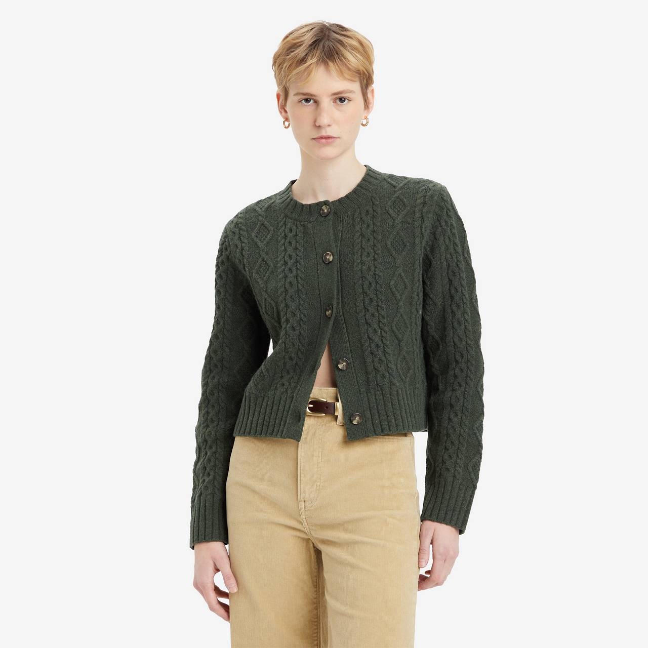 PRIMROSE CABLE CARDIGAN - 2