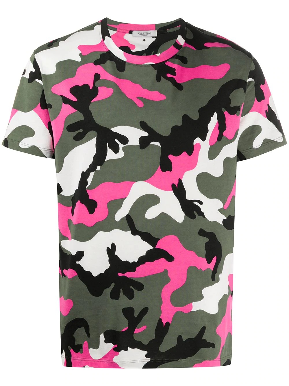 camouflage-print T-shirt - 1