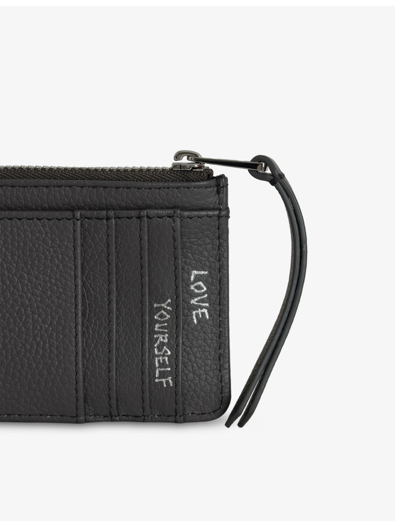 ZV logo-plaque leather cardholder 4