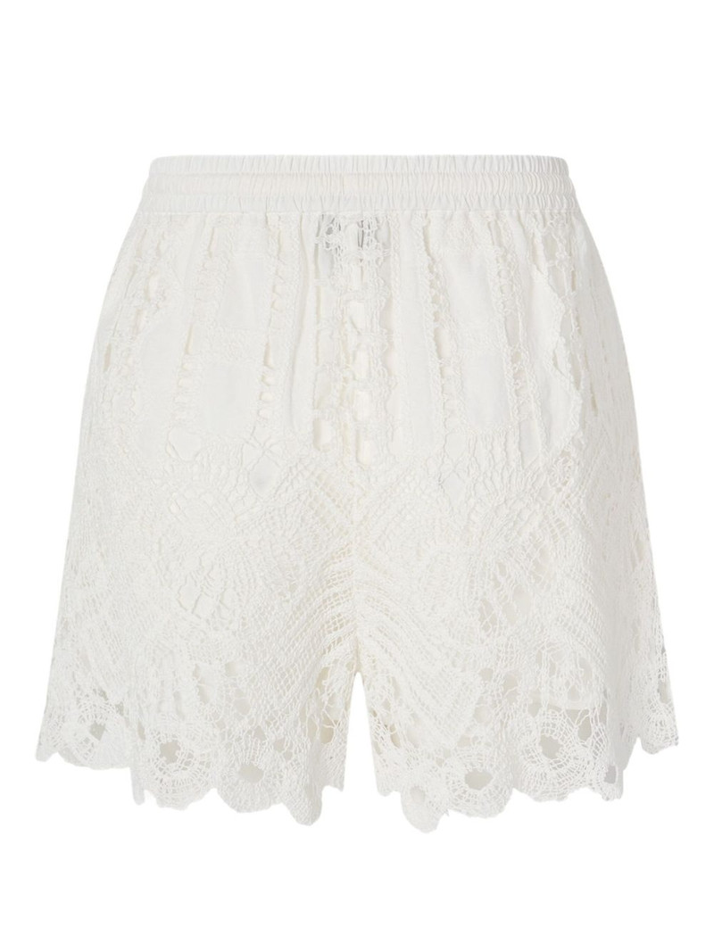 PINKO crochet shorts outlook