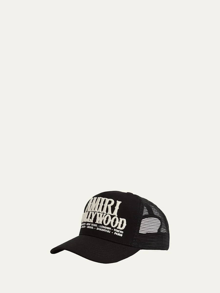 Men's Amiri Hollywood Trucker Hat - 1