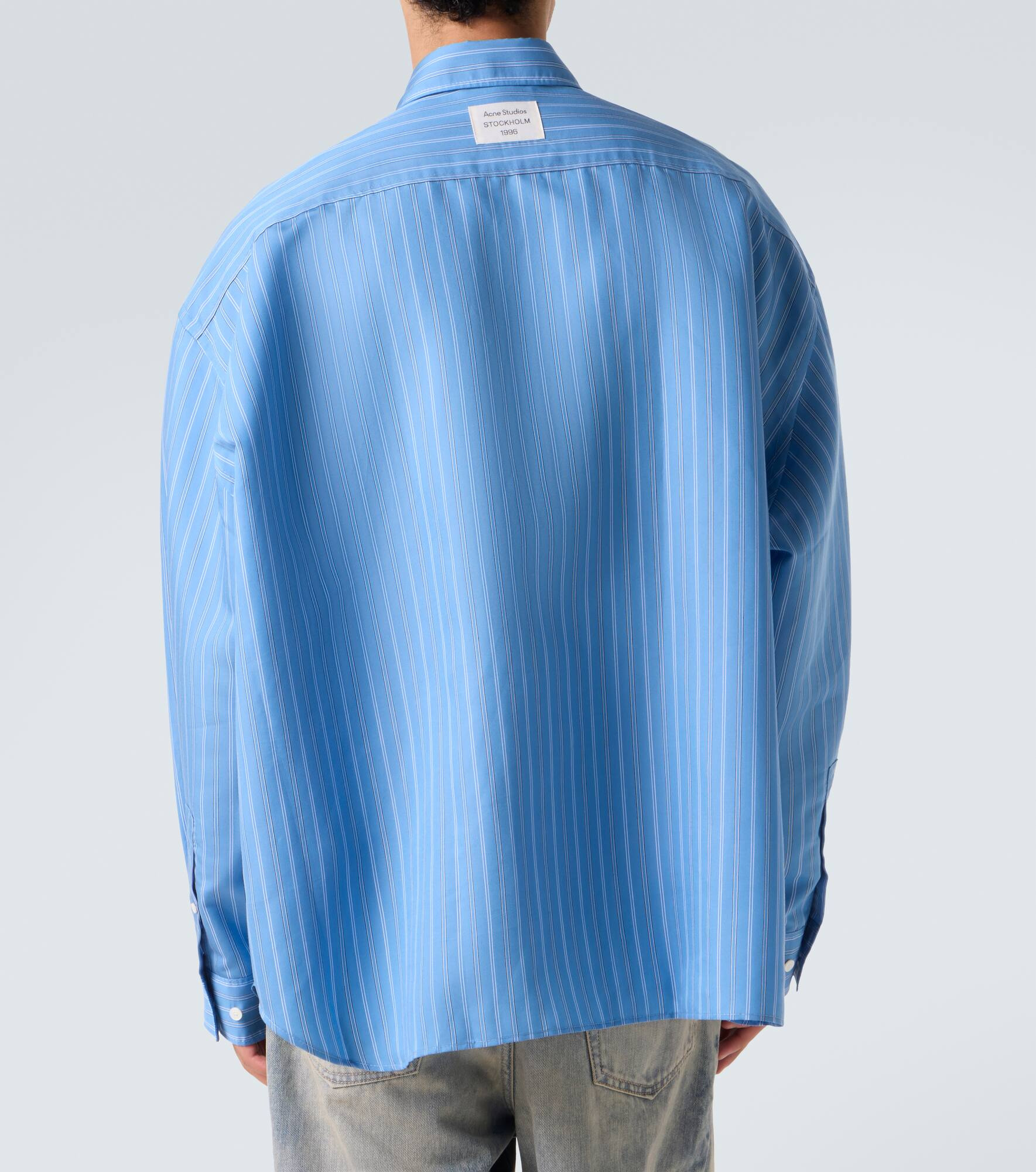 Striped oversized shirt - 4