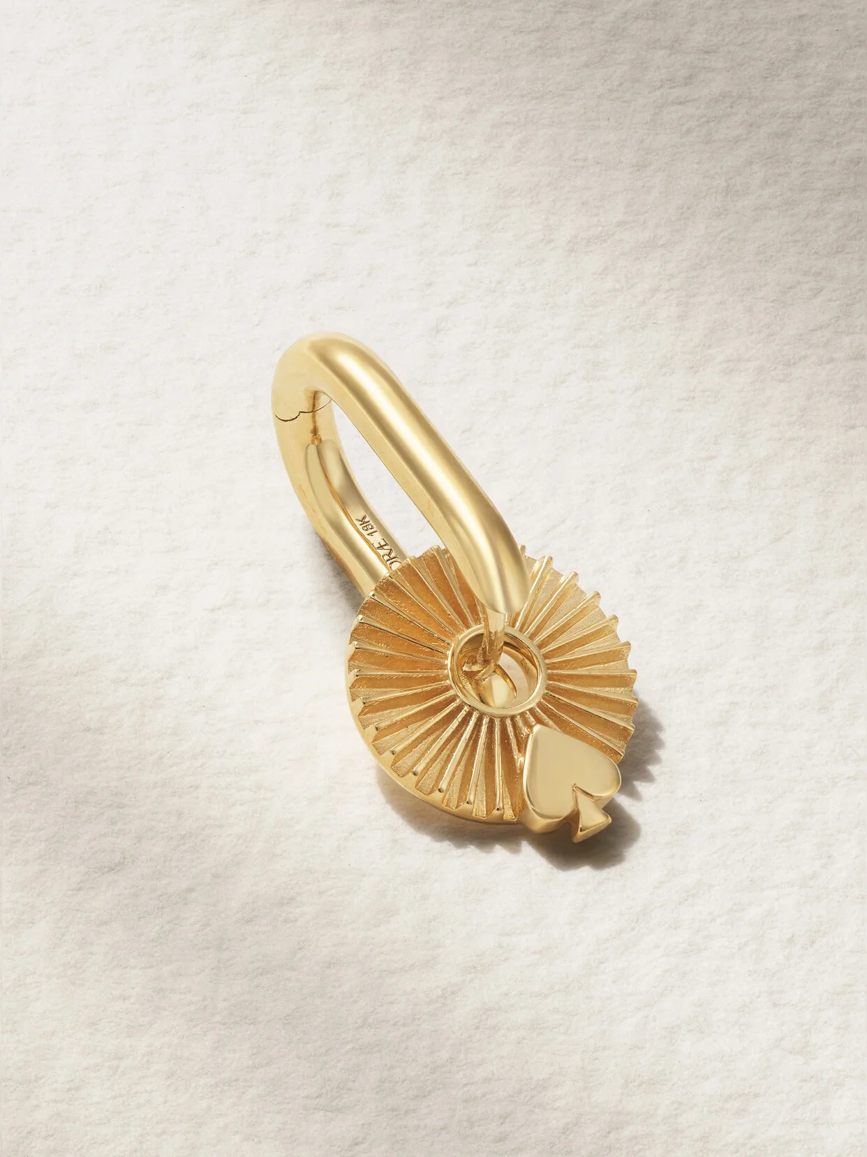 Reverie 18-karat Gold Single Hoop Earring - 1