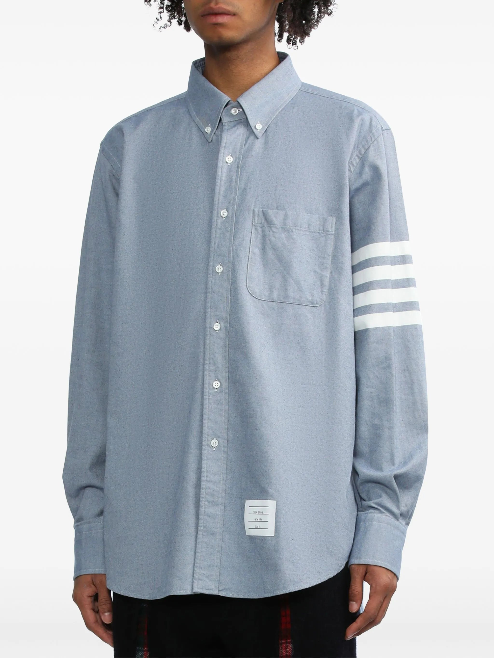 4-Bar button-down shirt - 3