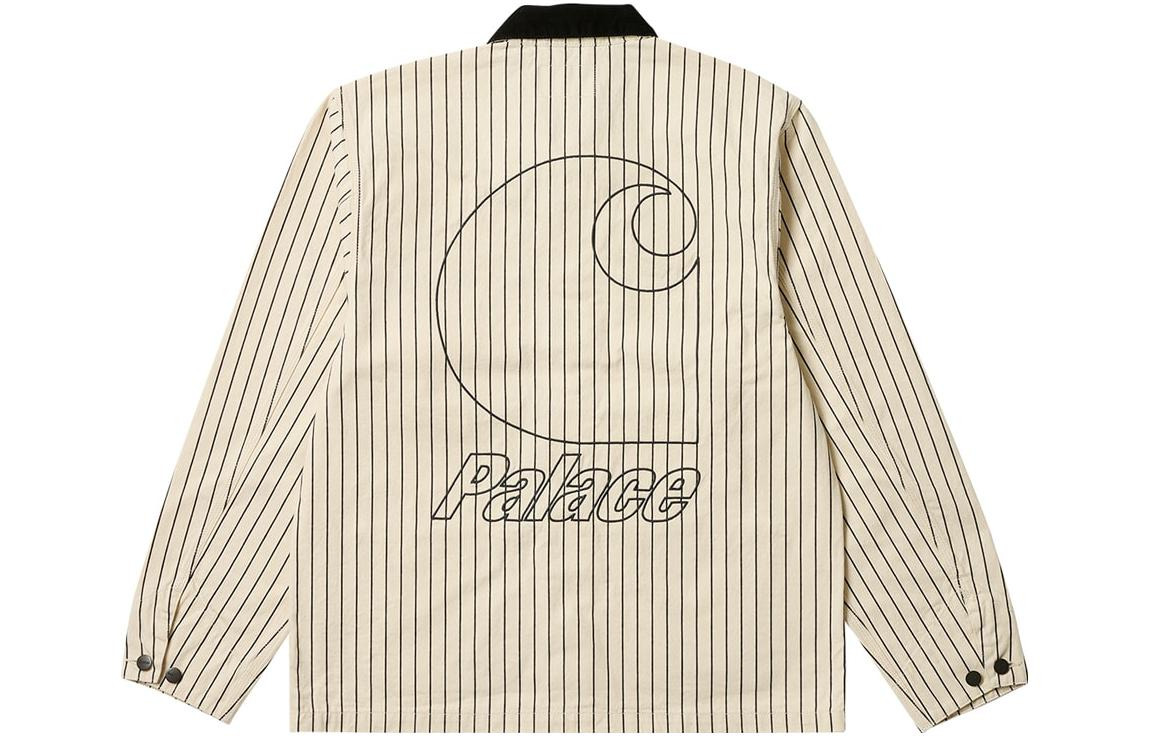 Palace Michigan x Carhartt WIP Coat 'Hickory Wax Black' I032717 - 2