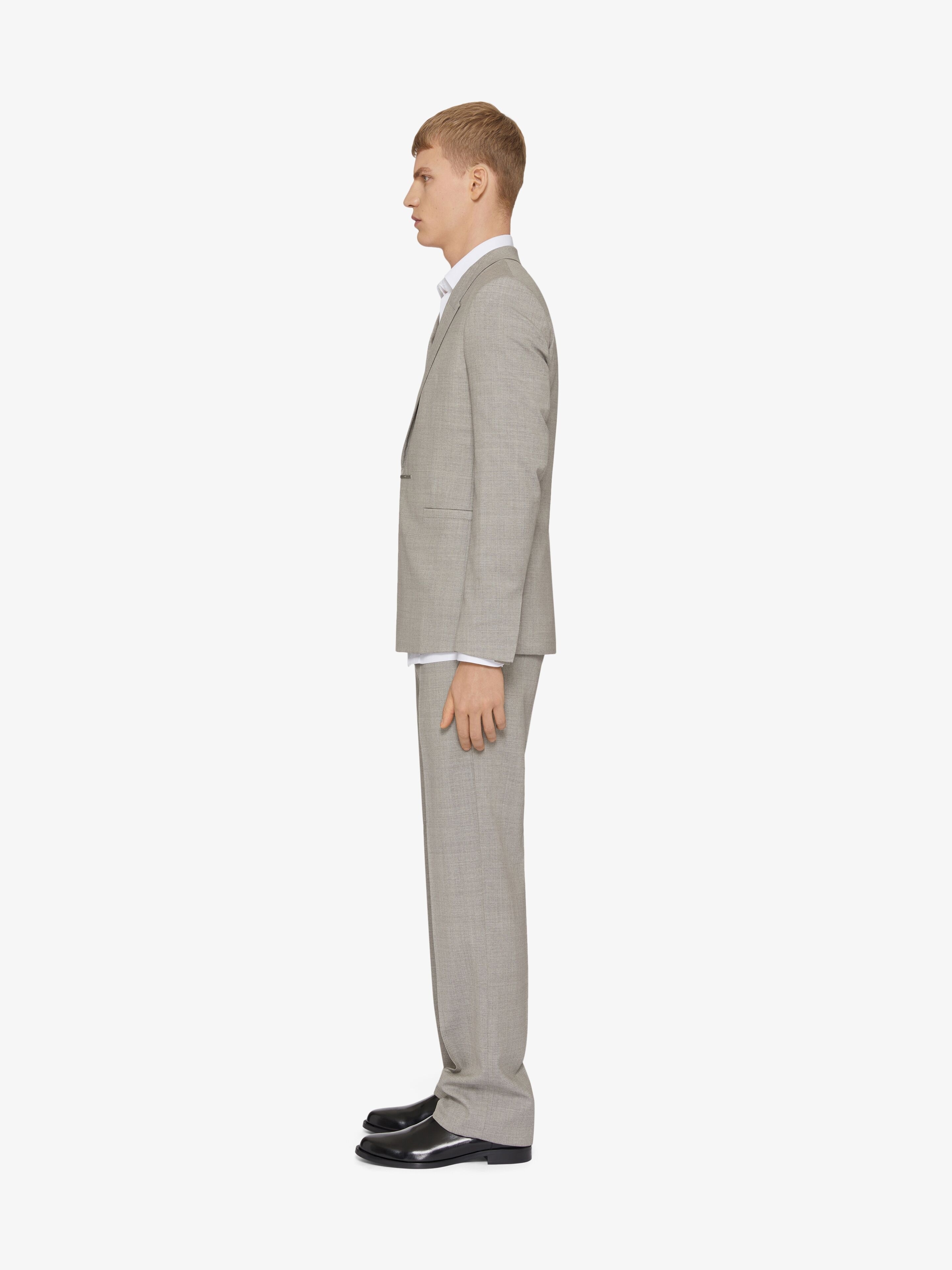 SLIM FIT JACKET IN WOOL - 3
