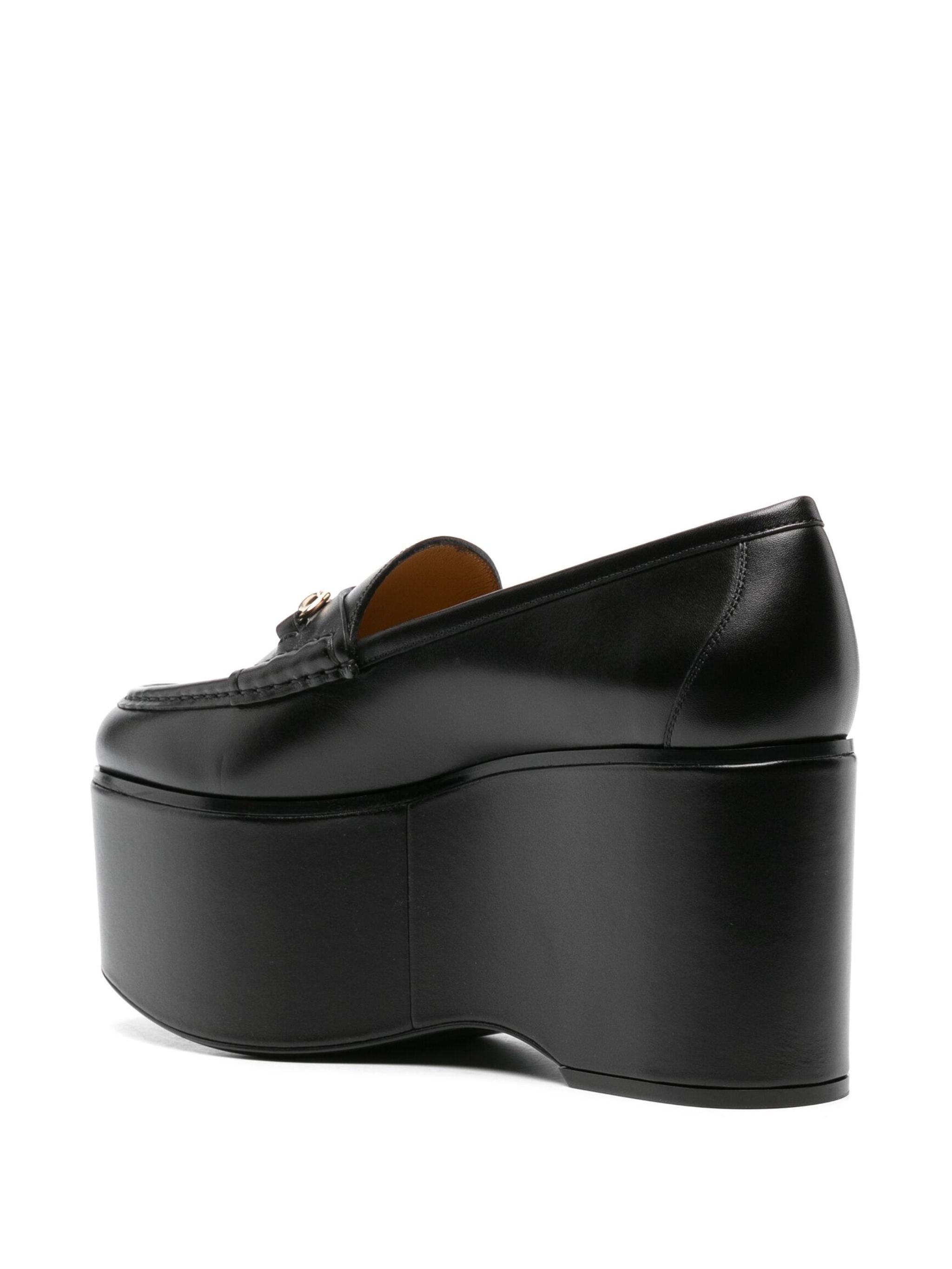 Gucci Horsebit Platform Loafers - 3