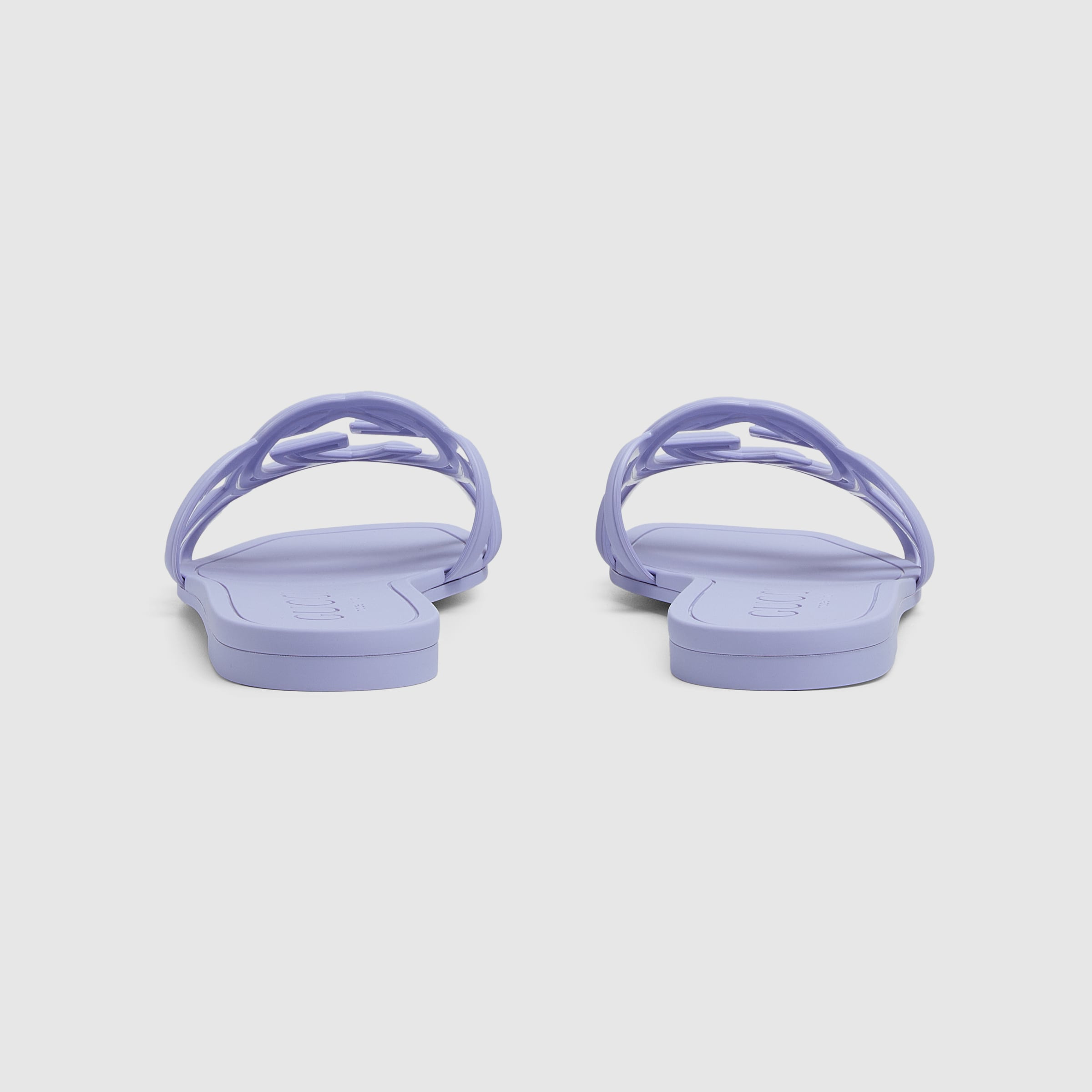 Women's Interlocking G slide sandal - 4