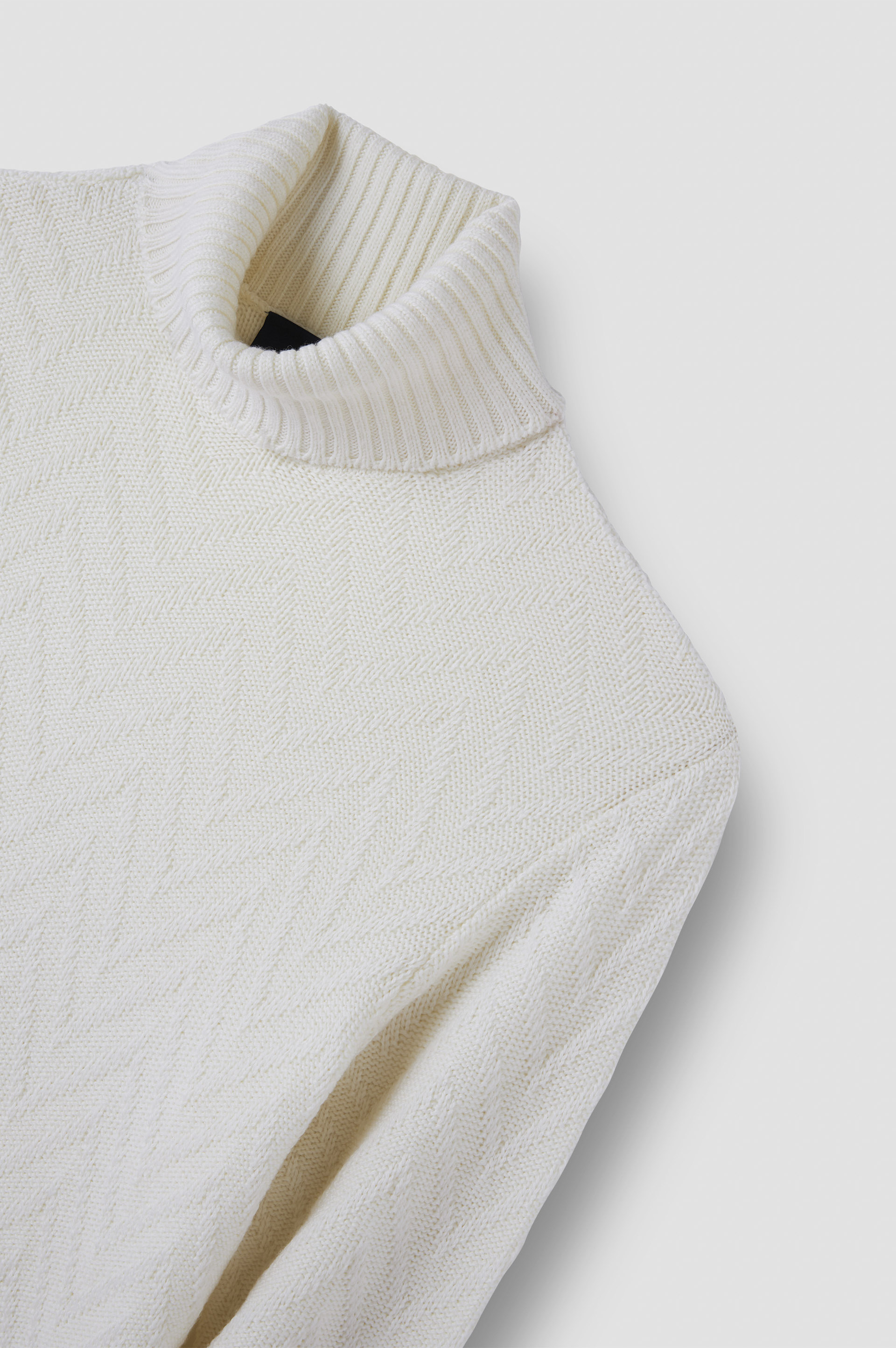MERINO WOOL TURTLENECK SWEATER - 5