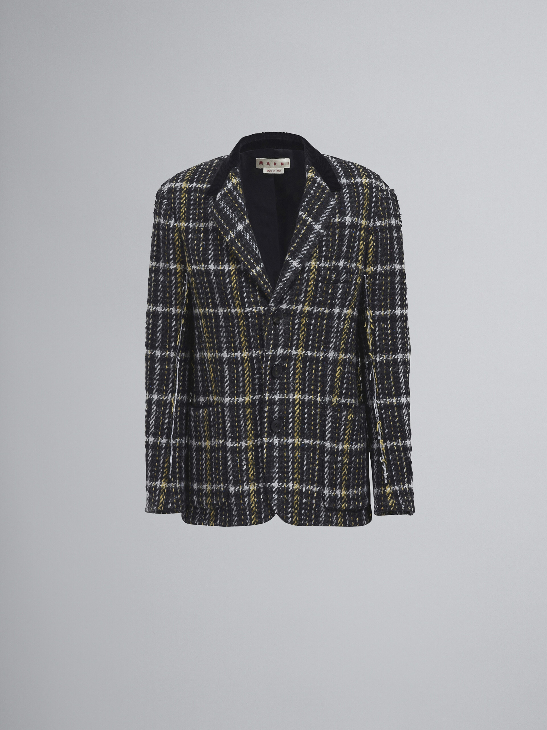 SPECKLED TWEED BLAZER - 1