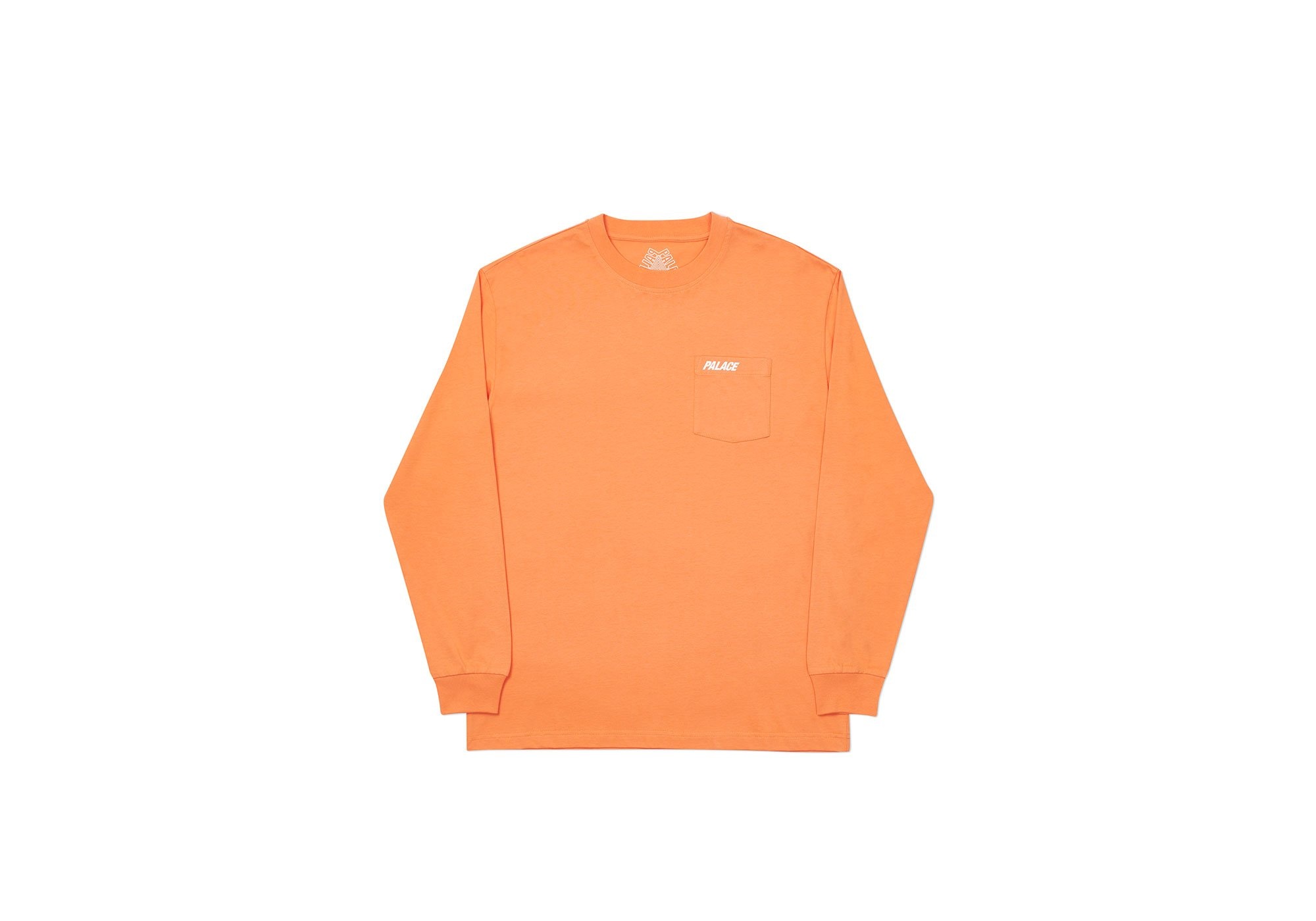 CLASSIC POCKET LONGSLEEVE ORANGE - 1