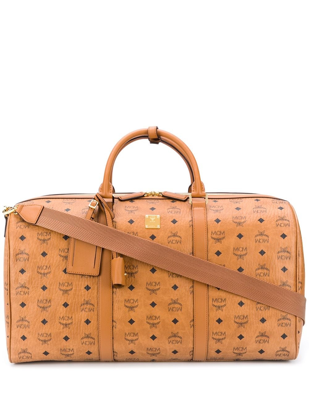 monogram print holdall - 1