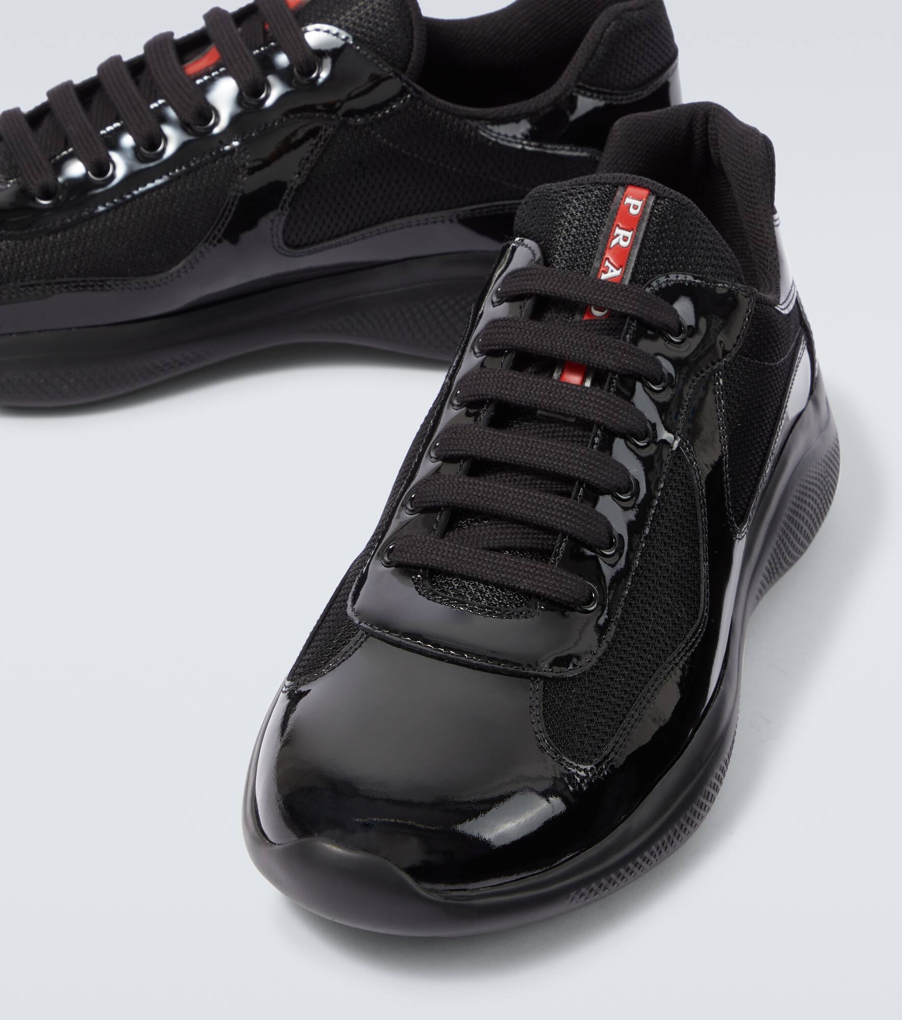 Patent leather sneakers - 3