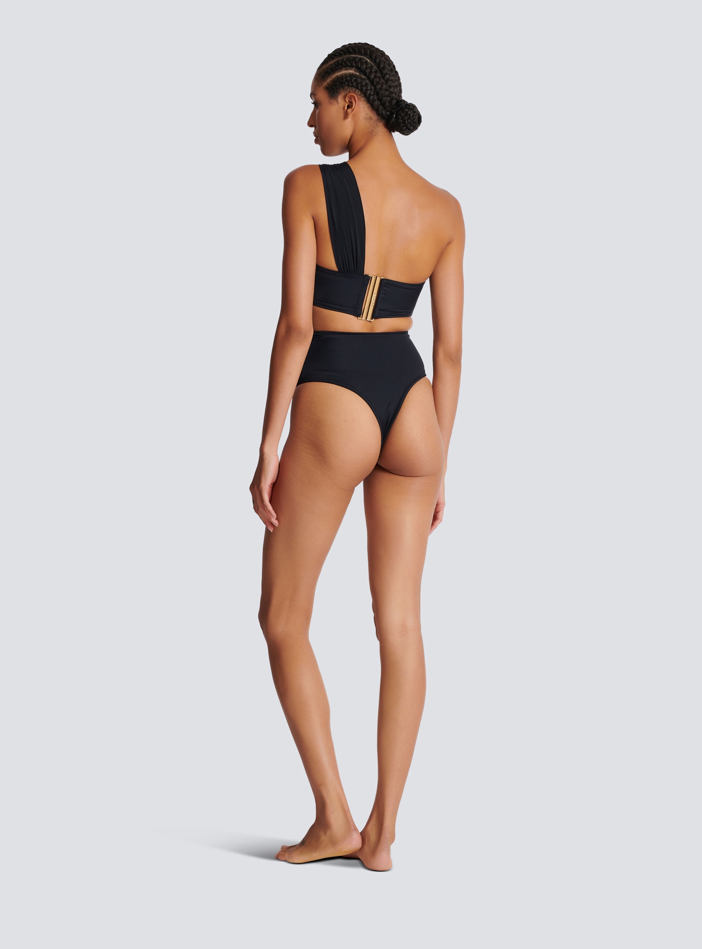 Asymmetric two-piece swimming costume - 4