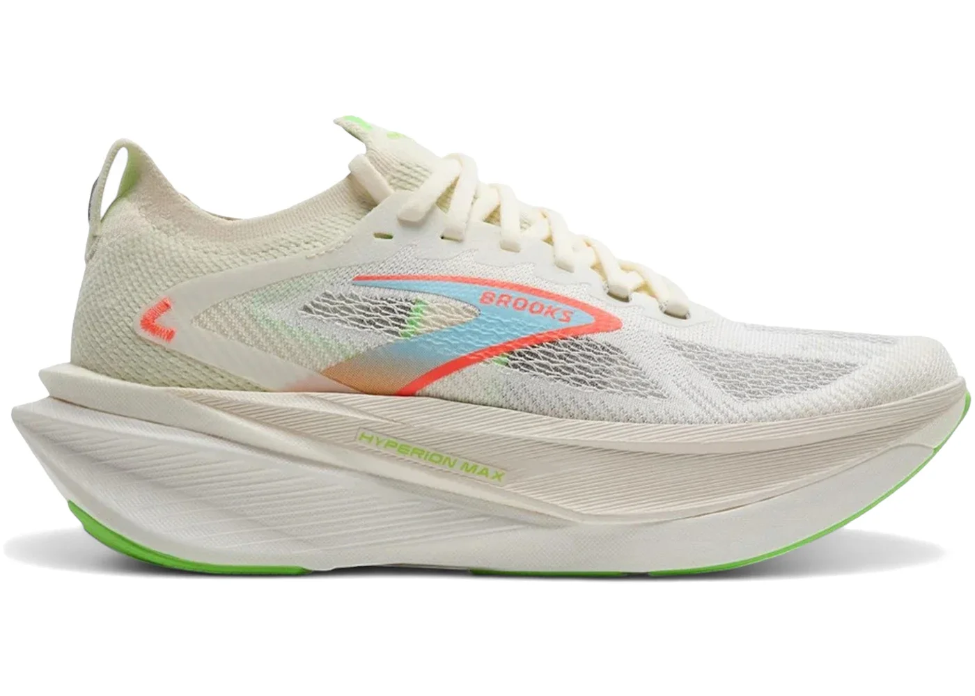 Brooks Hyperion 3 Max Coconut Green Gecko (Women's) - 1