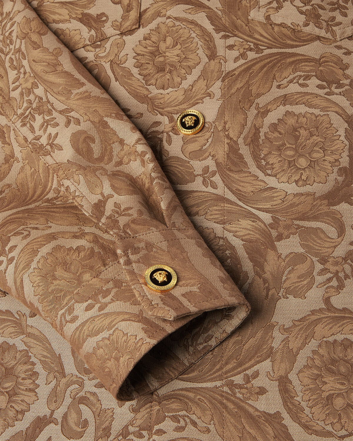 Barocco Jacquard Overshirt - 4