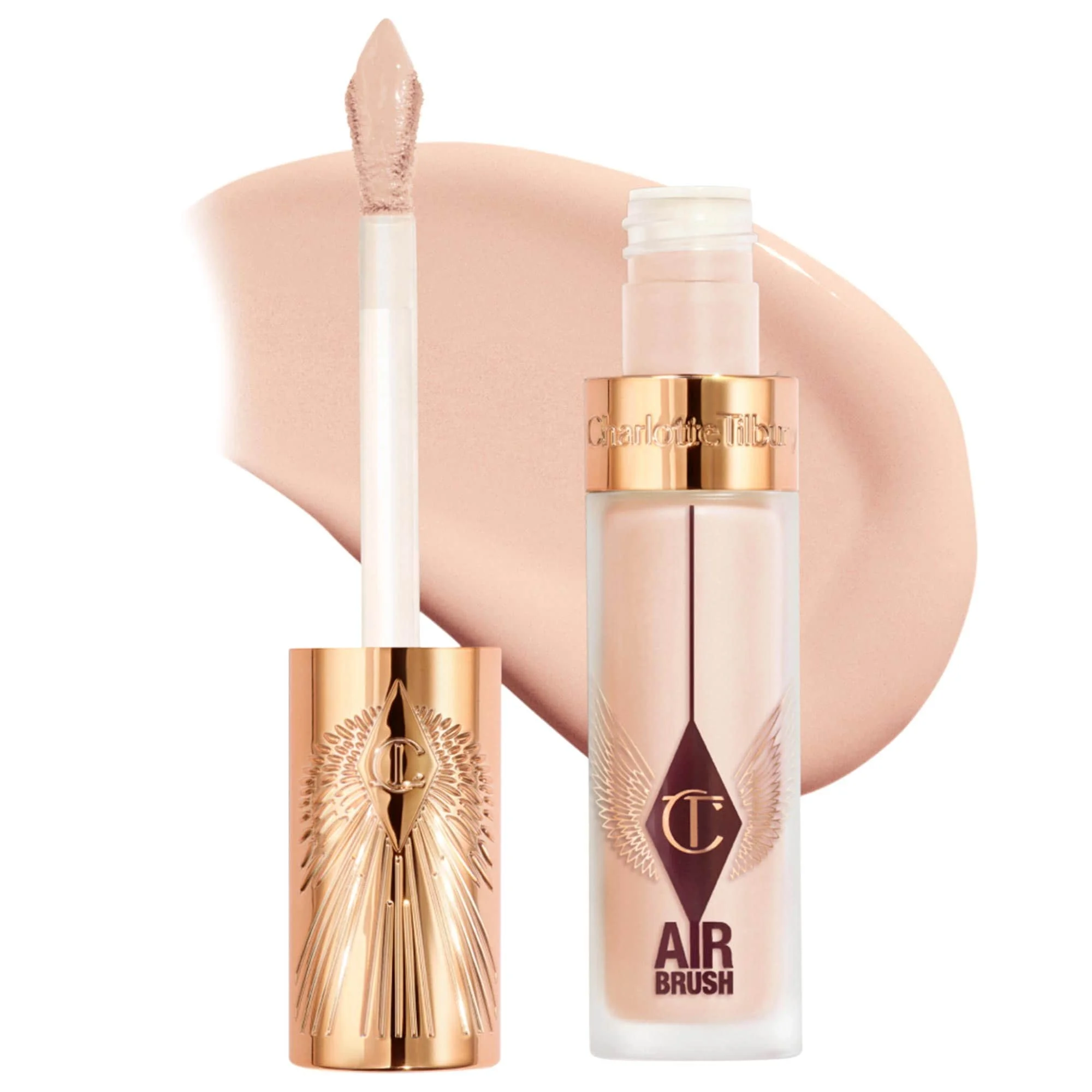 Airbrush Flawless Crease-Proof Long-Wear Blur Concealer with Hyaluronic Acid - 1