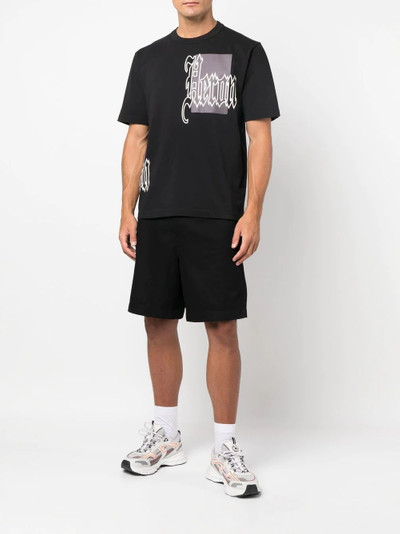 Heron Preston gothic colour-block T-shirt outlook