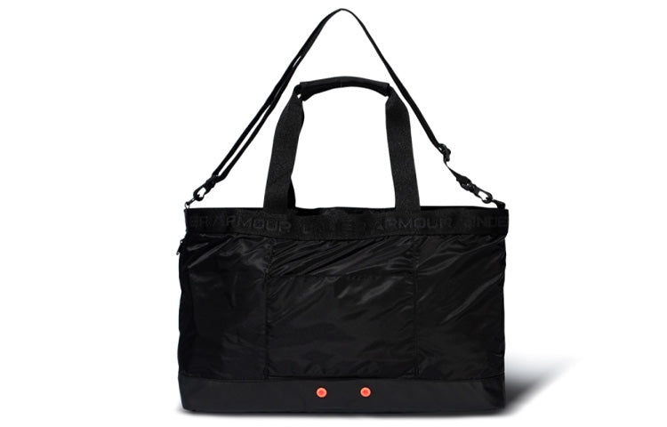 (WMNS) Under Armour Essentials Signature Tote Bag 'Black' 1361228-001 - 2